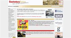 Desktop Screenshot of glastonbury.co.uk